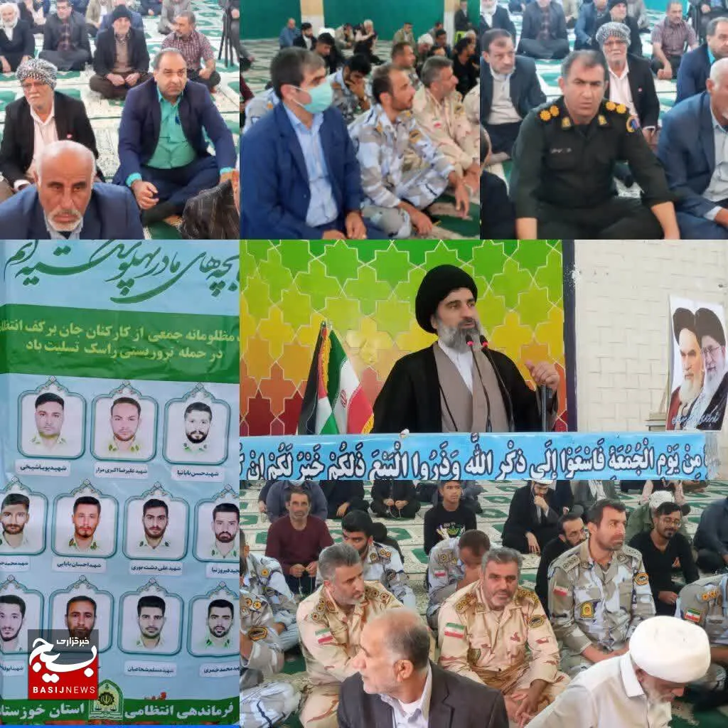 قدردانی مردم هندیجان از ایثارو رشادت های شهدا