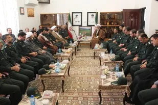 تجدید بیعت فرمانده سپاه قمربنی هاشم (ع) با آرمانهای انقلاب