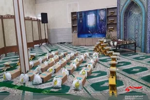 تهیه و توزیع ۶۰ بسته غذایی و بهداشتی توسط کارگروه خیریه پویش دانشجویی تربت حیدریه
