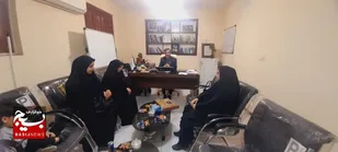دیدار اعضای پایگاه علمی شهید احمدی روشن با مسئول سازمان علمی پژوهشی فناوری استان