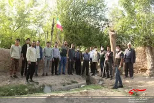 جهادگران شهرستان سرخه قنوات را لایروبی کردند