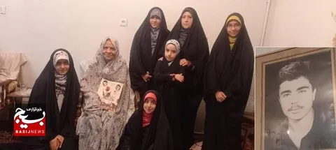 دیدار خواهران پایگاه شهید حاج موسایی با خانواده معظم شهدا