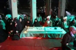 برگزاری  مراسم هفتمین  خاکسپاری شهید گمنام در دانشکده کشاورزی  نیشابور