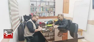 برگزاری جلسه خدمات درمانی رایگان در آغاجاری