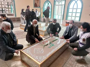 بسیجیان اداره بهزیستی شهرستان شاهرود در پویش نذر خون شرکت کردند+ تصاویر