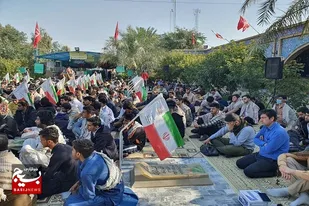 بازدید دانشجویان پایتخت وحدت از مناطق جنگی هشت سال دفاع مقدس