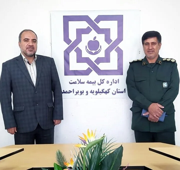 توافقات جدید سپاه فتح و اداره کل بیمه سلامت استان برای خدمتگزاری به مردم