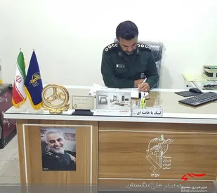 حوزه مقاومت بسیج روح الله اهرم موفق ترین حوزه درسطح حوزه ها ی سپاه تنگستان