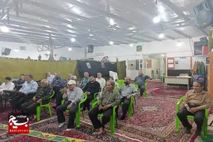 از فضاسازی پایگاه بسیج تا مراسم بزرگداشت ارتحال امام در سرخه