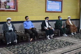 دیدار دبیر قرارگاه شهید شاطری و مسئولین محلات اسلامی با امام جمعه شاهرود+ تصاویر