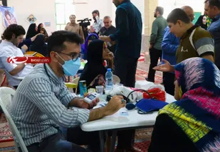 ارائه خدمات درمانی رایگان به ۲۱۰ نفر از اهالی مربچه رامهرمز