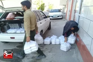 طرح &laquo;سفره دار&raquo; در روستای موردک بخش مرکزی شهرستان جهرم اجرا شد