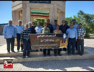 اعزام کاروان دانشگاه آزاد اسلامی قوچان به پیاده‌روی اربعین