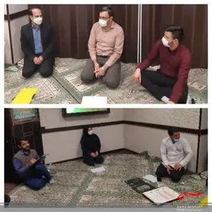 نشست بسیجیان مرکز درمانی حضرت فاطمه معصومه (س)