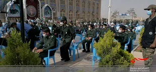 برگزاری مراسم چهلم سردار حجازی در جوار مزار سردار دلها
