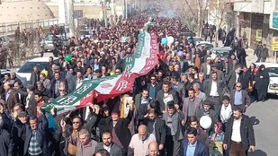 خروش انقلابی و فریاد استکبار ستیزی در اجتماع بزرگ22بهمن