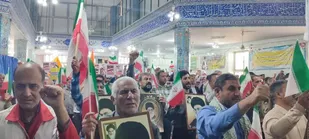 مردم آغاجاری انزجار  خود را علیه اسرائیل غاصب در نماز جمعه نشان دادند