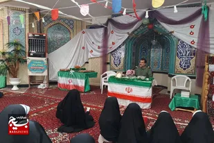 برگزاری جشن انقلاب در پایگاه شهیدان بیات همدان