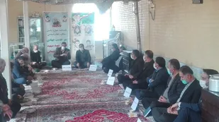 میز خدمت در روستای نوآباد شهرستان شهرکرد