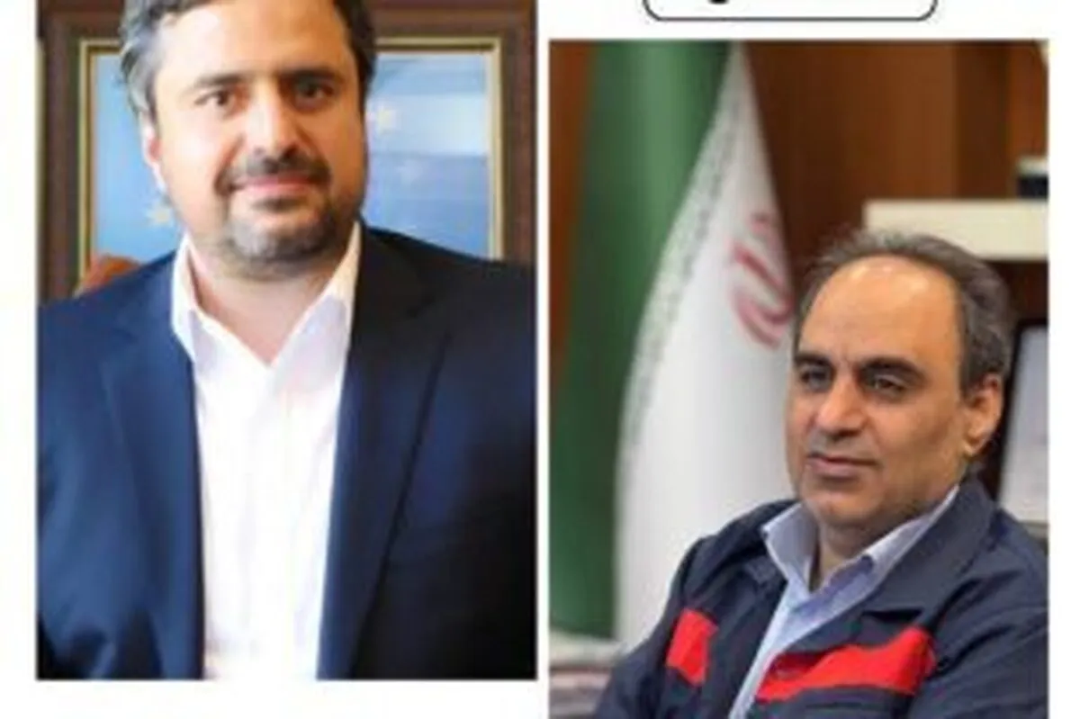 نشست مدیران عامل فولاد اکسین و گروه صنعتی سدید با محوریت تأمین ورق لوله‌های خطوط انرژی کشور