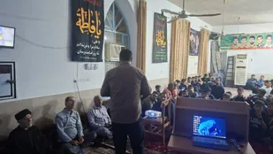برگزاری کلاس آموزش پدافند غیرعامل ویژه بسیجیان گردان بیت&zwnj;المقدس در اهرم