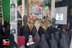 برگزاری مراسم گرامیداشت شهدای جبهه مقاومت به همت پایگاه شهیدان نوری همدان