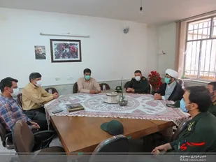 دیدار سپاهیان ناحیه خوانسار با اداره جهاد کشاورزی