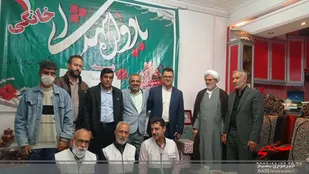 برگزاری یادواره شهدای خانگی شهیدان حمید سعید،برازنده شهابی نژاد توسط حوزه کربلا
