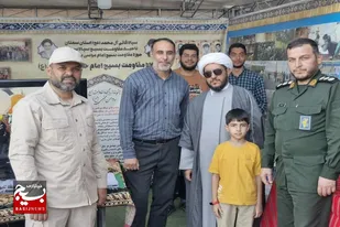 حضور پایگاه های اسوه شهرستان سرخه در کنگره سه هزار شهید استان سمنان