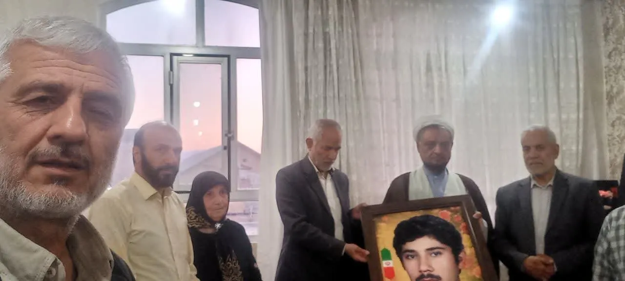 دیدار با خانواده معظم شهید محمد کریم رضایی