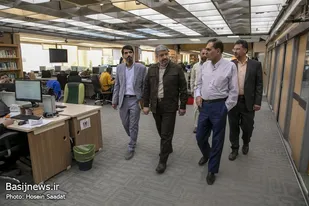 بازدید معاون روابط عمومی سازمان بسیج مستضعفین از خبرگزاری صدا و سیما