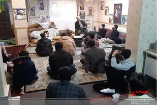برگزاری حلقه صالحین پایگاه امام صادق(ع) همدان با حضور همرزم شهید &laquo;کرمی&raquo;