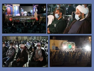 دهمین یادواره شهدای ۲۶ شهید بخش سندرک و ۵ شهید گمنام