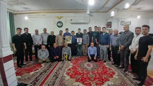 دیدار و سرکشی از خانواده شهید والامقام بیت&zwnj;الله اسمی&zwnj;پور در هفتکل