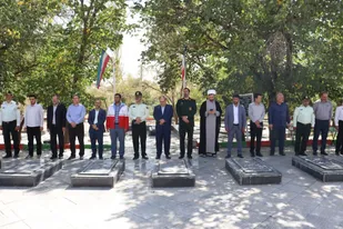 تجدید میثاق مسوولان شهرستان آوج با آرمان&zwnj;های شهدا