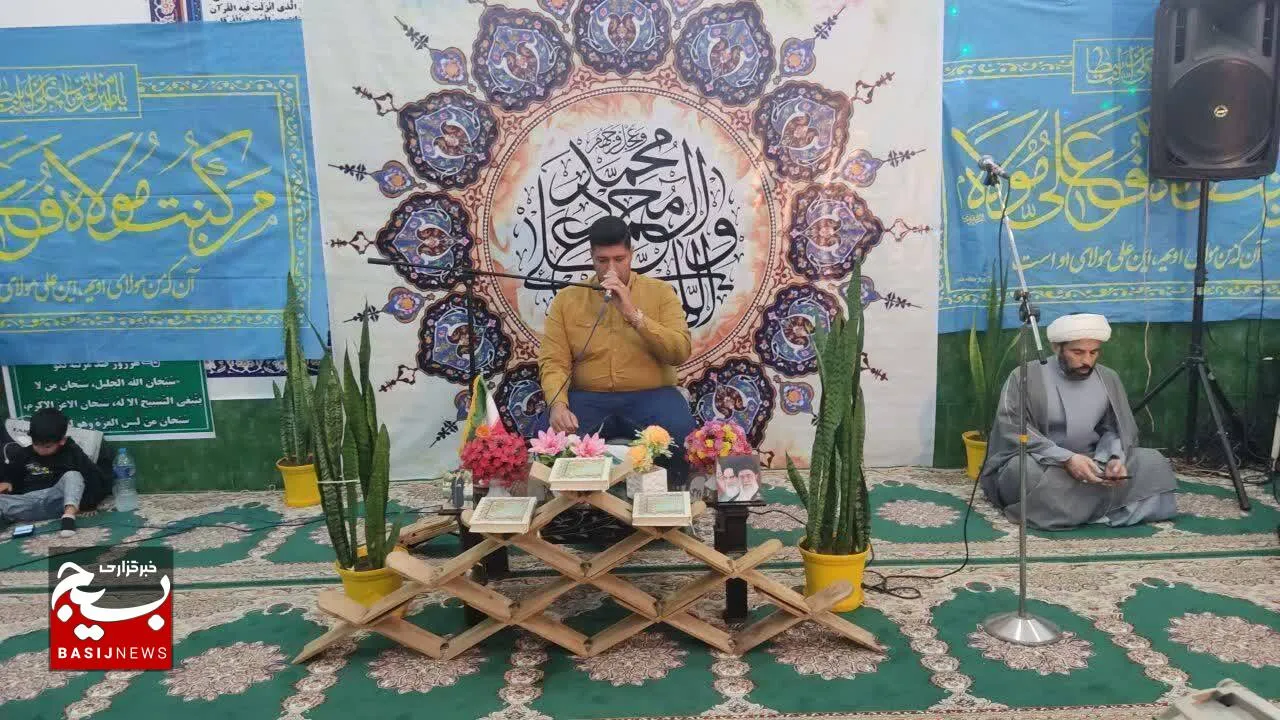 برگزاری محفل انس باقران درشعیبیه شوشتر