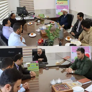 دیدار فرمانده و مسئول نمایندگی ولی فقیه در سپاه نینوا با معاون بهداشت و درمان سپاه استان