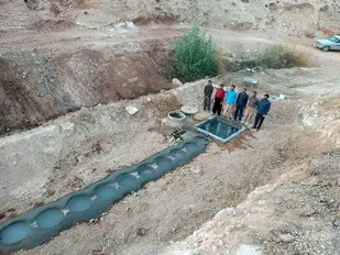 بهسازی و مرمت چشمه های "دراوپلک" و  "منطقه ورگر خیرشه " در شهرستان ملکشاهی