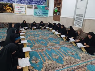 برگزاری محفل انس با قرآن در روستای گورک دژگاه