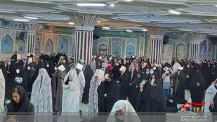 اولین شب احیای در مصلای شهرکرد