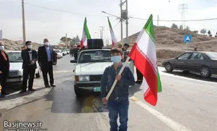 راهپیمایی ۲۲ بهمن در فلاورجان برگزار شد