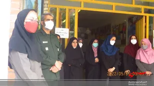تصاویر/ تجلیل از مربیان عقیدتی و هادیان سیاسی سپاه ناحیه مقاومت بسیج امام جواد(ع) و معلمین محمدشهر و ماهدشت