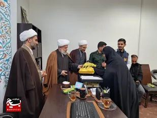 دیدار بسیجیان حوزه ۱۱۲ ناحیه مقاومت بسیج امام حسین علیه السلام، با مسئول نمایندگی ولی فقیه در سپاه استان البرز