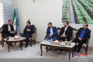 نشست رئیس سازمان بسیج کارگران و کارخانجات کشور با مدیرعامل کشت و صنعت مغان و پارس