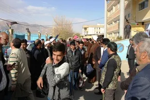 اعزام دانش آموزان به اردوی راهیان نور از کیار