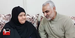 پیام تسلیت خانواده سردار  شهید حاج قاسم سلیمانی در پی درگذشت مادر سردار شهید هاشمی
