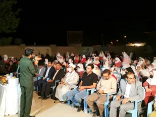 جشن تکلیف ۲۴۰ دختر روزه اولی در روستای مَزدَک بویراحمد