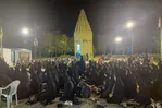 برگزاری تجمع شبانه مردمی در جوار بارگاه حیقوق نبی(ع) تویسرکان