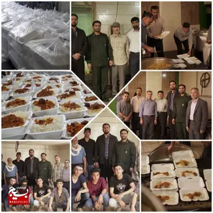 طبخ و توزیع بیش از هفت هزار غذای گرم در بین نیازمندان