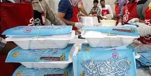 &nbsp;طبخ و توریع ۴۰ هزار پرس غذای گرم در روز عید غدیر خم